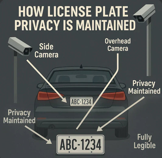 How Camera Angles Impact License Plate Visibility | Camera Stopper