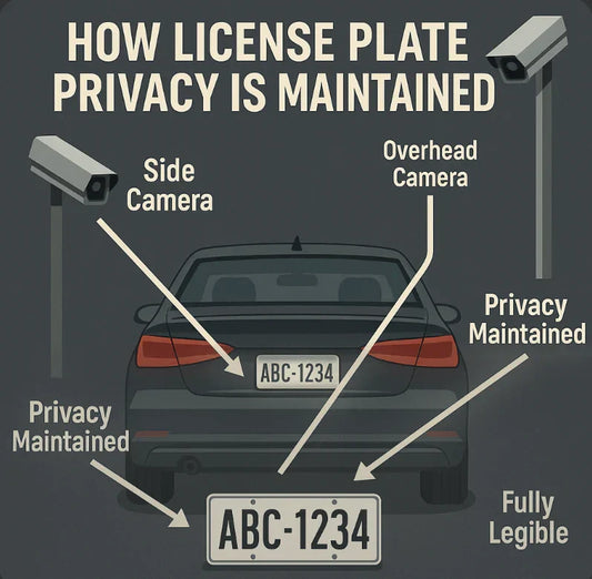 How Camera Angles Impact License Plate Visibility | Camera Stopper