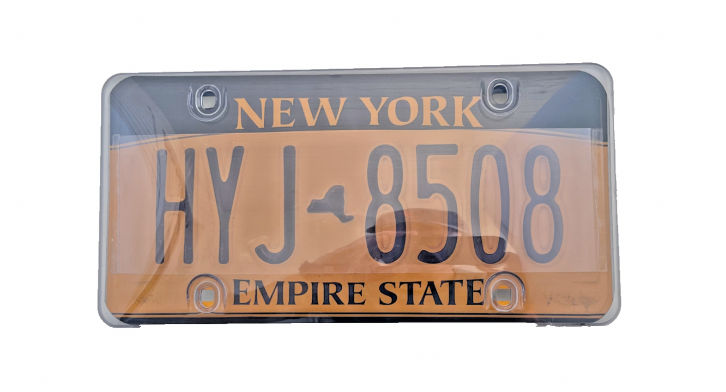 Tinted License Plate Privacy Cover Anti-Camera