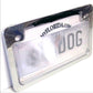 Motorcycle License Plate Privacy Cover (Clear and Tint)